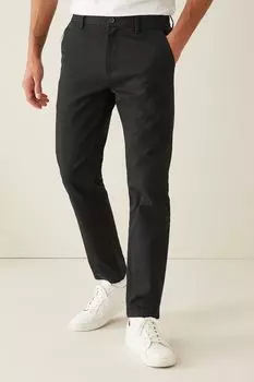 Брюки-чиносы стрейч с эластичной талией Next, синий