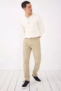Брюки-чиносы Sutton из натурального хлопка White Stuff