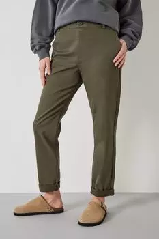 Брюки-Чиносы Tanya с зауженными брючинами Hush, зеленый