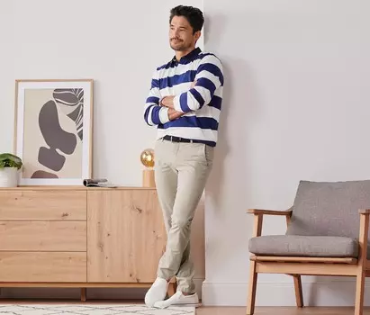 Брюки чиносы Tchibo, песок