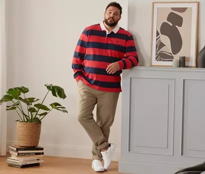 Брюки чиносы Tchibo, верблюжий цвет