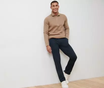 Брюки чинос Tchibo, темно-синий