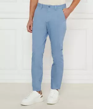 Брюки-чиносы Tommy Jeans Austin Slim Fit, голубой