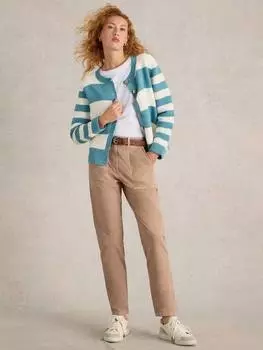 Брюки-чиносы twister из органического хлопка rich chino White Stuff, цвет Light Natural