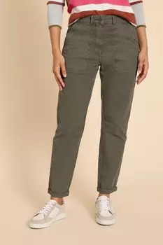 Брюки-Чиносы Twister White Stuff, зеленый