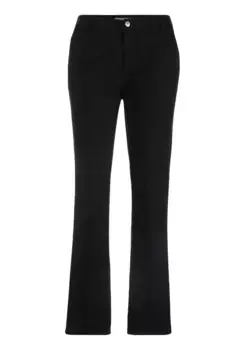 Брюки-чиносы United Colors of Benetton с расклешенными штанинами, черный