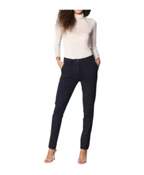 Брюки Чиносы узкого кроя из технического джерси Mason'S, синий