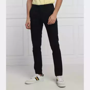 Брюки-Чиносы узкого кроя Lacoste, синий