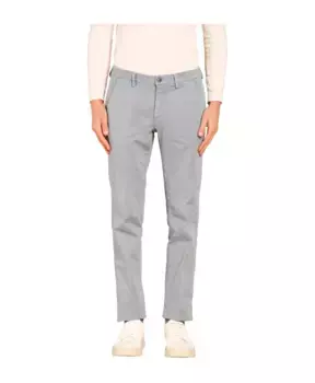 Брюки Чиносы узкого кроя лазурного цвета Mason'S, синий