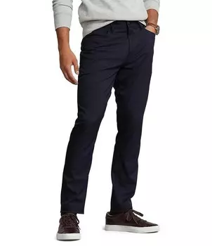 Брюки-чиносы узкого кроя Polo Ralph Lauren Performance из стрейча, синий