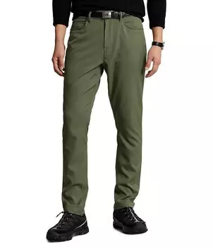 Брюки-чиносы узкого кроя Polo Ralph Lauren Performance из стрейча, синий