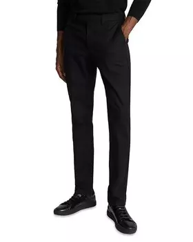 Брюки-чиносы узкого кроя REISS Eastbury, черный