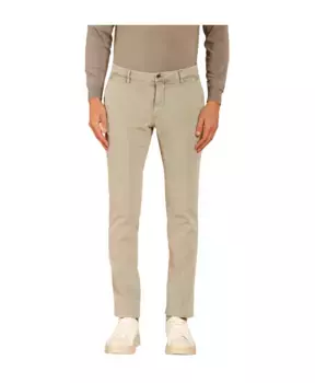 Брюки Чиносы узкого кроя с мраморной отделкой Mason'S, зеленый