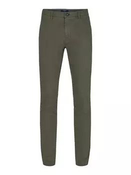 Брюки-чиносы узкого кроя Sunwill, зеленый