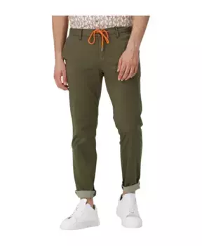 Брюки Чиносы в прыжке Alberto, зеленый