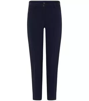 Брюки-Чиносы в стиле maron приталенного кроя Brax, синий