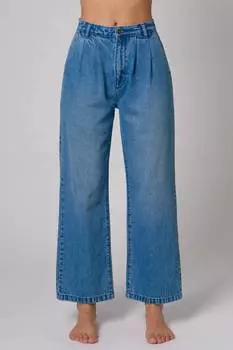 Брюки Chloe Pleat в лазурном цвете ROLLA'S