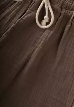 Брюки Cigit, темно-коричневый