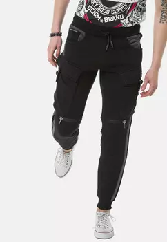 Брюки Cipo & Baxx JOGGING PANTS, черный