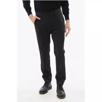 Брюки CIRCLE из натуральной шерсти Corneliani, Black