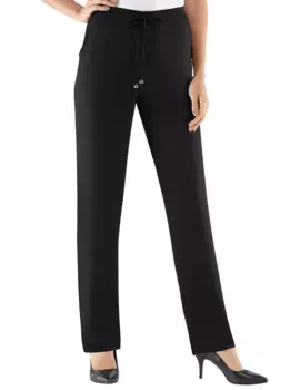 Брюки Classic Basics с эластичной талией, черный