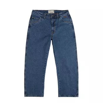 Брюки classic relaxed denim pants Dime, индиго
