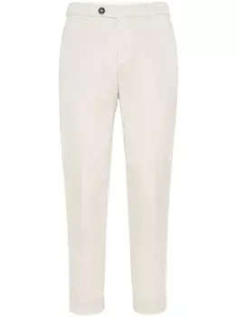 Брюки Classico кроя слим Brunello Cucinelli, белый