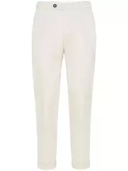 Брюки Classico кроя слим Brunello Cucinelli, белый