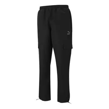 Брюки classics cargo pants 'black' Puma, черный