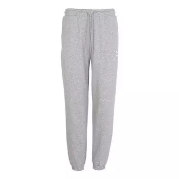 Брюки classics small logo trousers 'grey' Puma, серый
