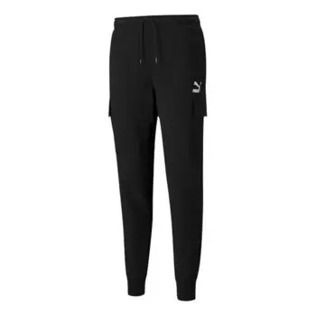 Брюки clsx training cargo pants 'black' Puma, черный