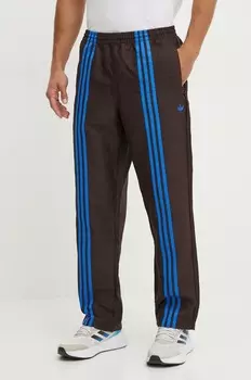 Брюки Club TrackPant Adidas Originals, коричневый