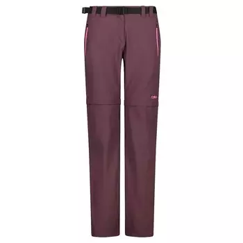 Брюки CMP Zip Off, фиолетовый