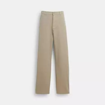 Брюки COACH Garment Dye Chino, цвет Stone