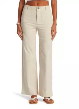 Брюки Coastal Cruiser кремового цвета Roxy