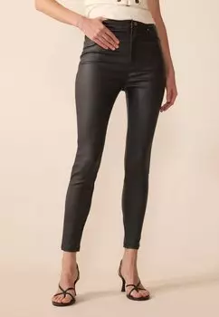 Брюки COATED TROUSERS Anna Field, черный