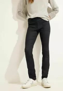 Брюки COATING SLIM FIT Cecil, цвет schwarz