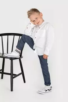 Брюки Coccodrillo темно-синий в клетку REGULAR