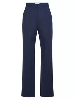 Брюки Collins из смесовой шерсти Halston