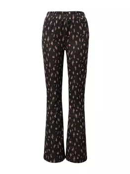 Брюки Colourful Rebel Flared Pants Jolie, коричневый