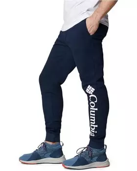Брюки Columbia CSC Logo Fleece Joggers II, цвет Collegiate Navy/White