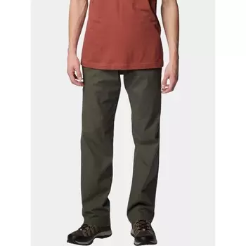 Брюки Columbia, оливково-зеленый