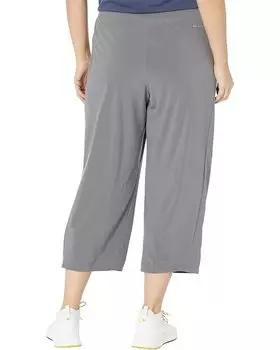 Брюки Columbia Plus Size Anytime Flex Capris, цвет City Grey