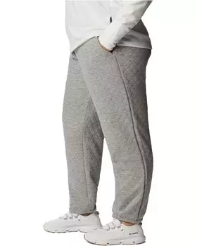 Брюки Columbia Plus Size Lodge Quilted Joggers, цвет Light Grey Heather