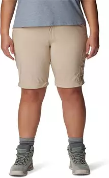 Брюки Columbia Plus Size Silver Ridge Utility Convertible Pants, цвет Ancient Fossil