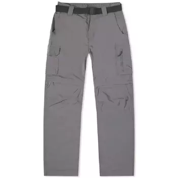 Брюки Columbia Silver Ridge Utility Convertible, серый