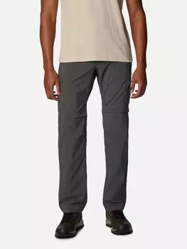 Брюки Columbia Silver Ridge Utility Convertible, серый