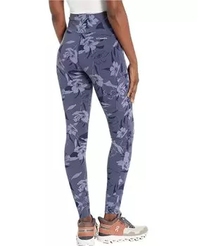 Брюки Columbia Trek Leggings, цвет Nocturnal/Pop Flora Tonal