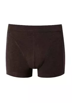 Брюки Comfort Fit короткие, мужские с эластичным поясом SCHIESSER, цвет 302 Braun-mel.