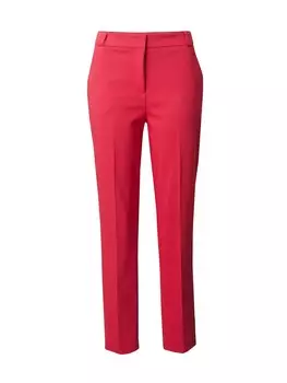 Брюки COMMA Regular Pleated Pants, цвет Cranberry